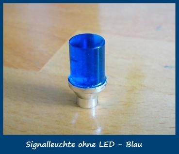RC flashing light / signal light BLUE square