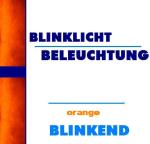 BLINKLICHT Beleuchtung "orange" BLINKEND für RC CARs