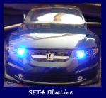 RC CAR Front + Heckbeleuchtung "BlueLine" LED Beleuchtung m. 4/6/8 LEDs