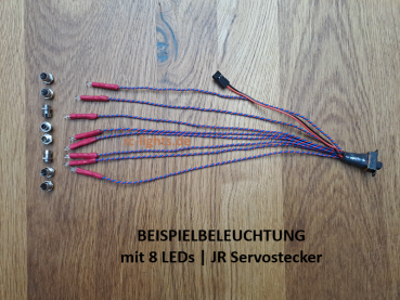 Preview: Licht Modellauto LED vitrine