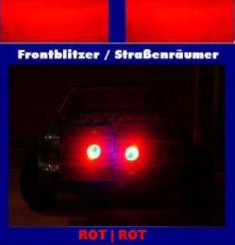 Front flasher | road clearers DOUBLE BLITZER "flashing" Strobos