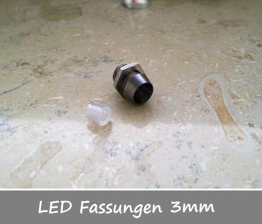 LED Fassungen für 3mm LEDs