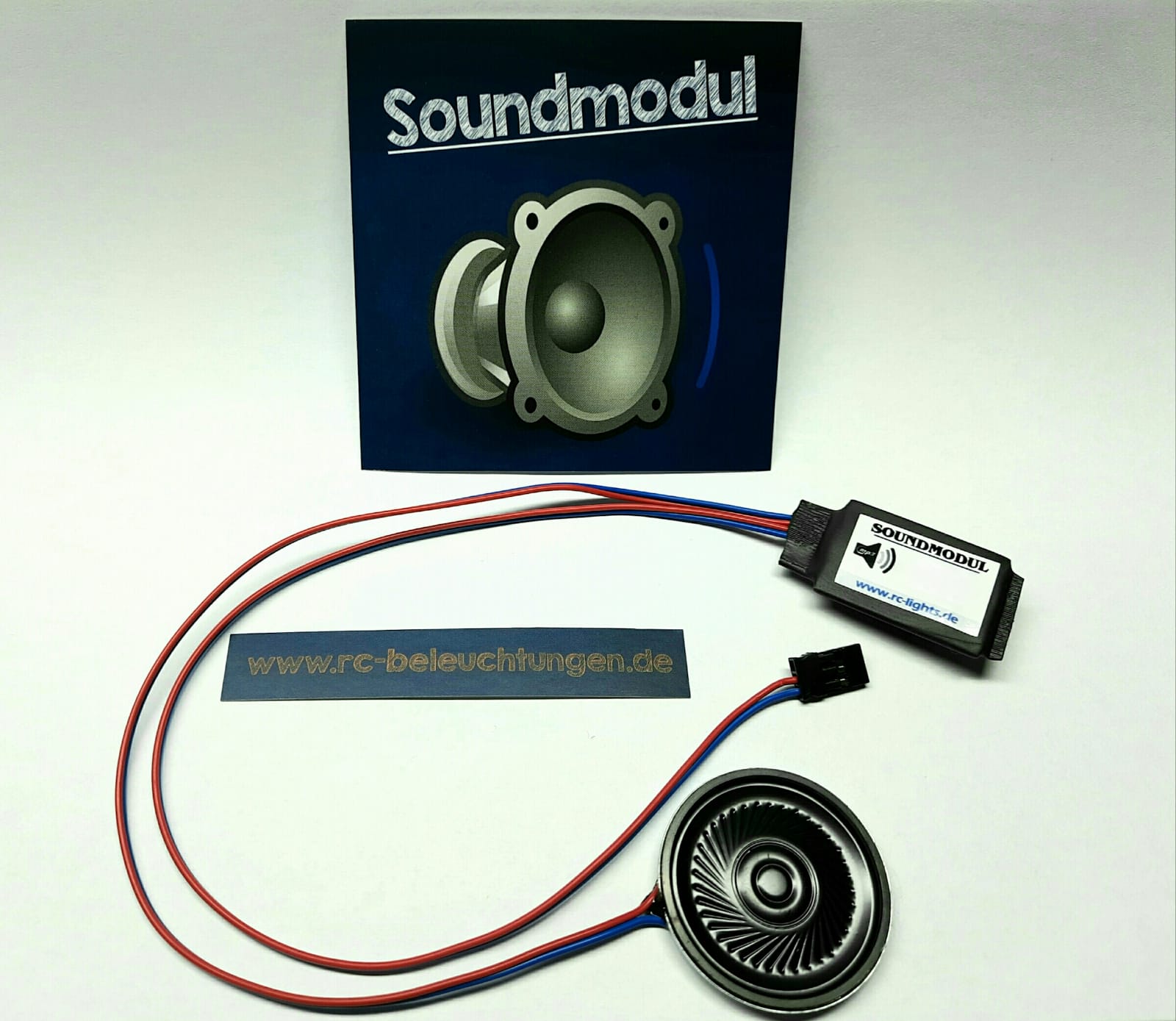 Soundmodul mit 5 LKW/PKW Hupen und Fanfaren+