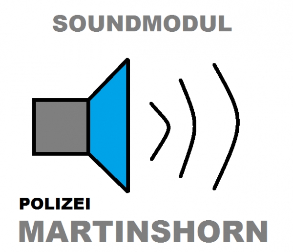  Beleuchtung RC Car - LEDs & Zubehör Modellbau Sounds  Blitzlicht - RC Soundmodul Sound  MARTINSHORN  POLIZEI Geräusch