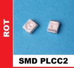 SMD "rot" 600mcds 120° PLCC2 / 3528