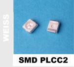 SMD "weiss" 2200mcds 120° PLCC2 / 3528
